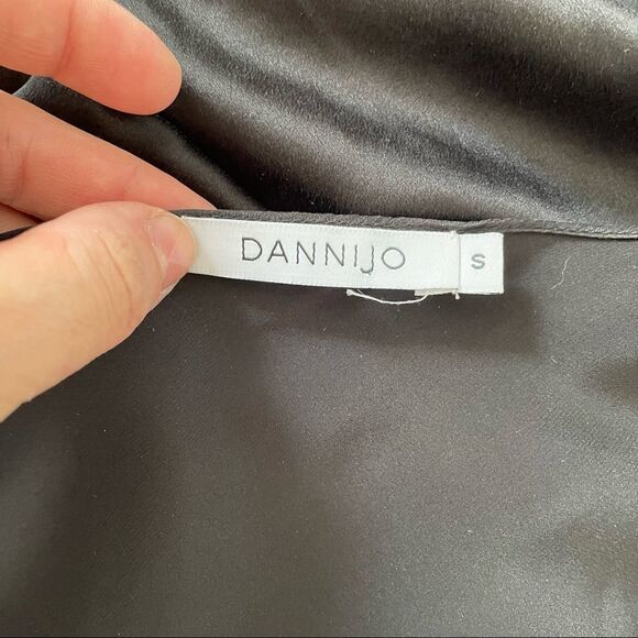 Dannijo Silk Ruched Slip Dress - Picture 9 of 9